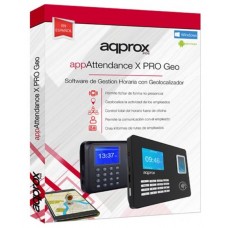 SOFTWARE CONTROL DE PRESENCIA APPATTENDANCE X-PRO GEO (Espera 4 dias)